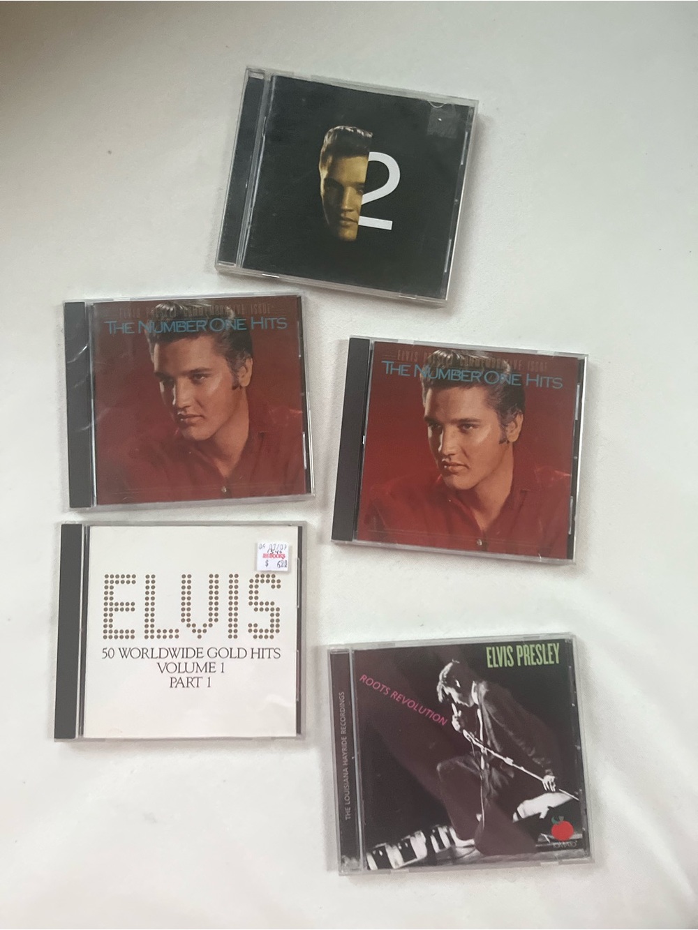ELVIS/ Red & Black Music CD Collection - The Number One Hits & Gold Hits